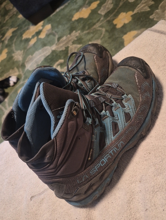 La Sportiva Shoes - La Sportiva Men's Brown and Blue Trail Boots